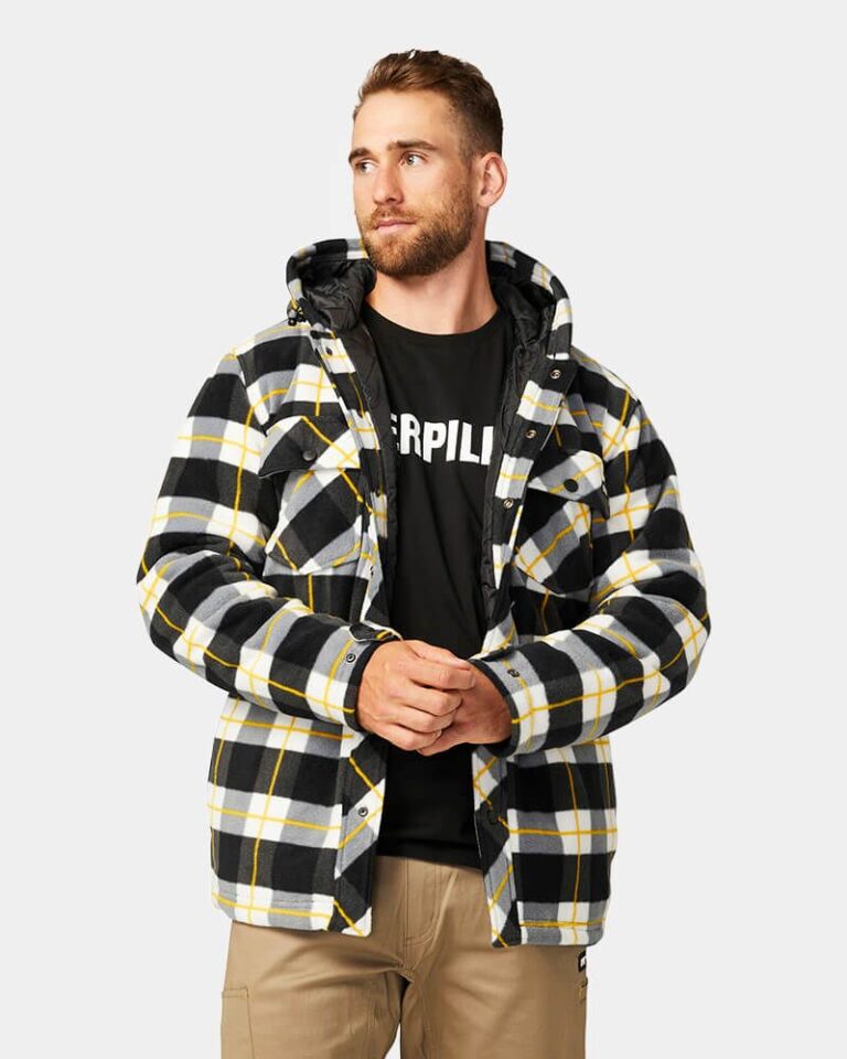 CAT ACTIVE FLANNEL WORK JACKET