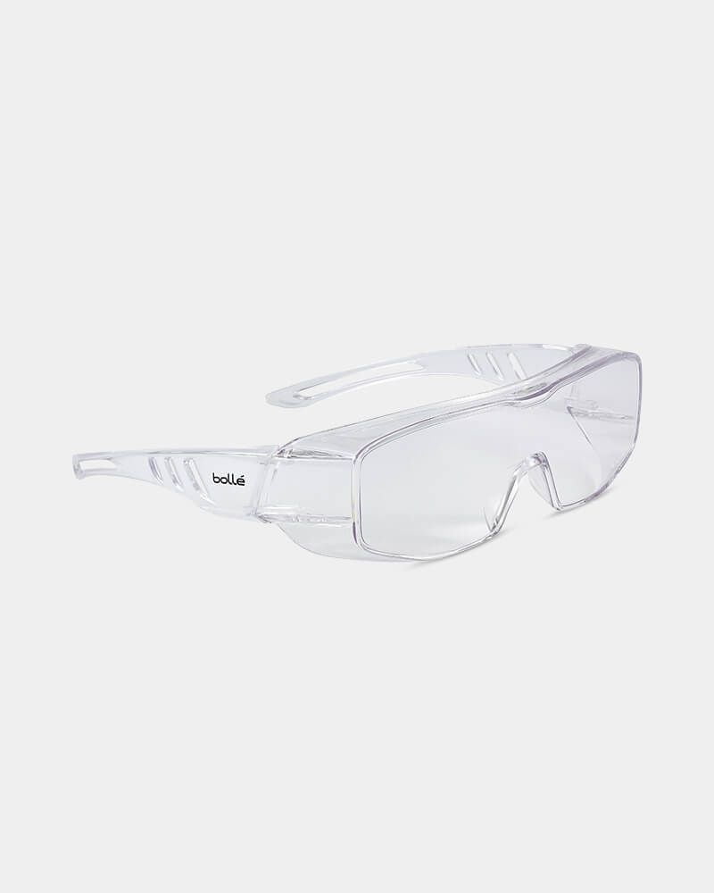 BOLLE OVERLIGHT II SAFETY SPECTACLES - CLEAR
