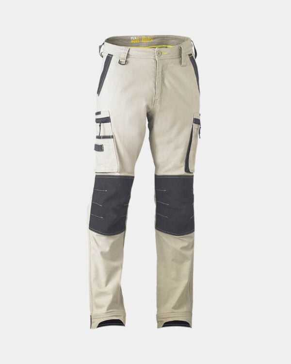 BISLEY FLEX & MOVE™ STRETCH UTILITY ZIP CARGO PANT - Image 2