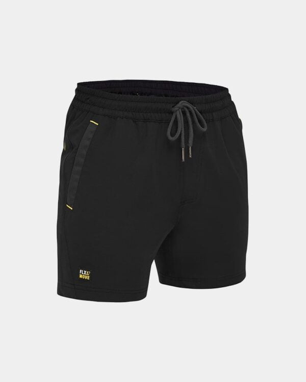 BISLEY FLX & MOVE™ 4-WAY STRETCH ELASTIC WAIST SHORT - Image 2