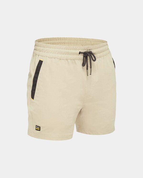 BISLEY FLX & MOVE™ 4-WAY STRETCH ELASTIC WAIST SHORT