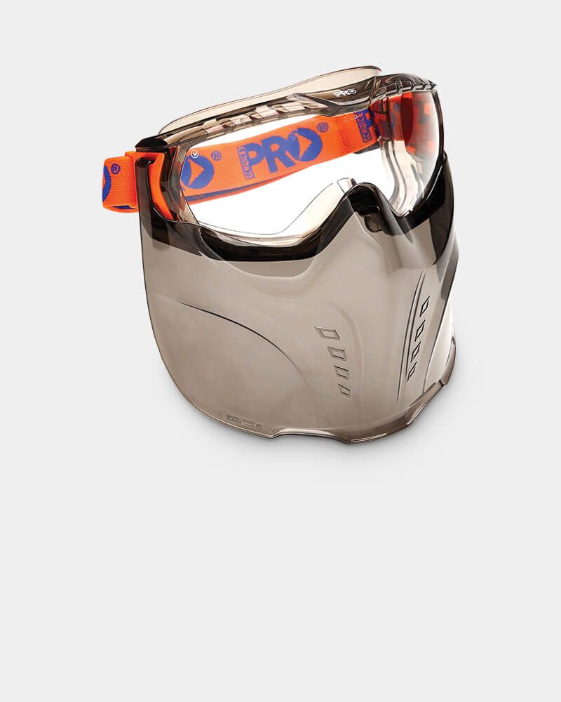 PRO CHOICE VADAR GOGGLE VISOR COMBINATION - CLEAR