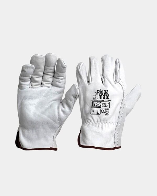PRO CHOICE RIGGAMATE PREMIUM COW GRAIN NATURAL LEATHER
