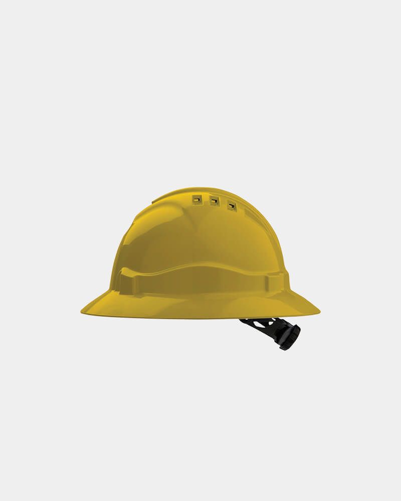 PRO CHOICE V6 FULL BRIM HARD HAT WITH RATCHET