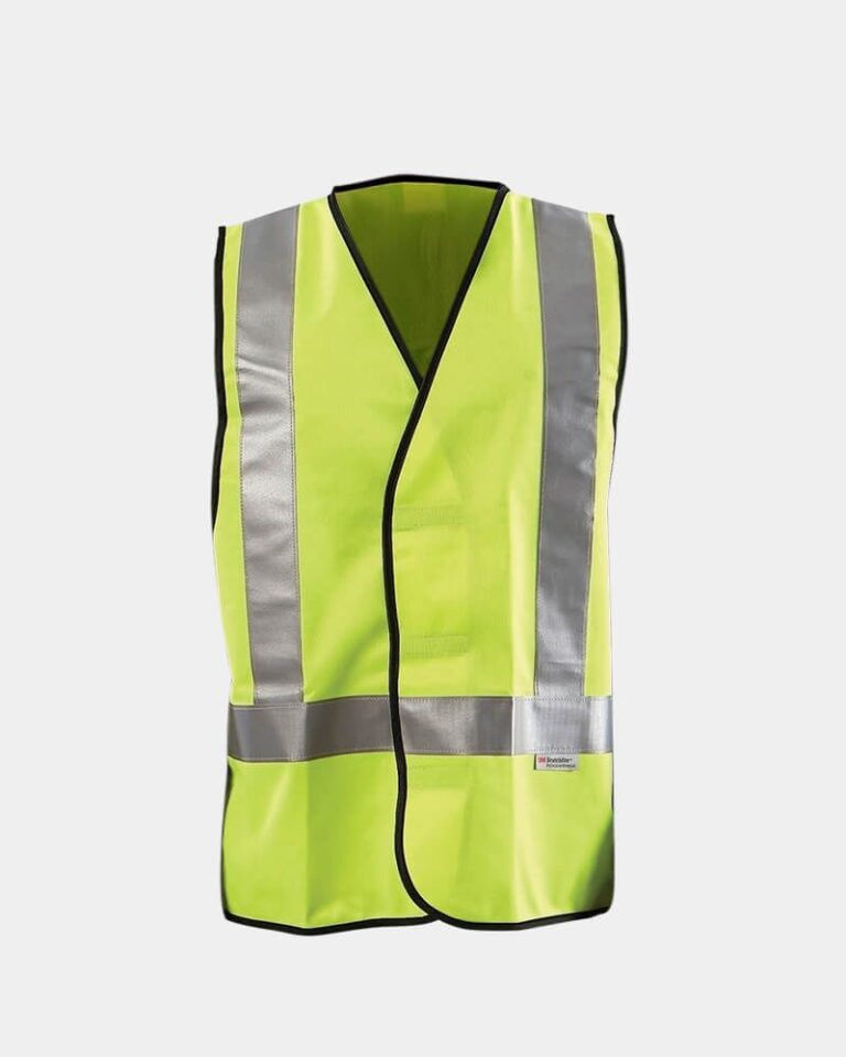 WORKIT HI VIS REFLECTIVE X-BACK SAFETY VEST