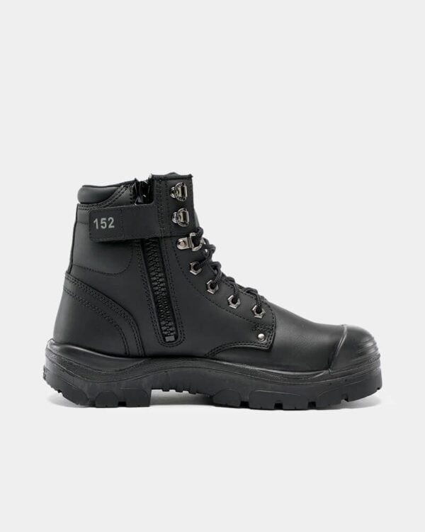 STEEL BLUE ARGYLE TPU BUMP ZIP SIDED SAFETY BOOT - Image 2